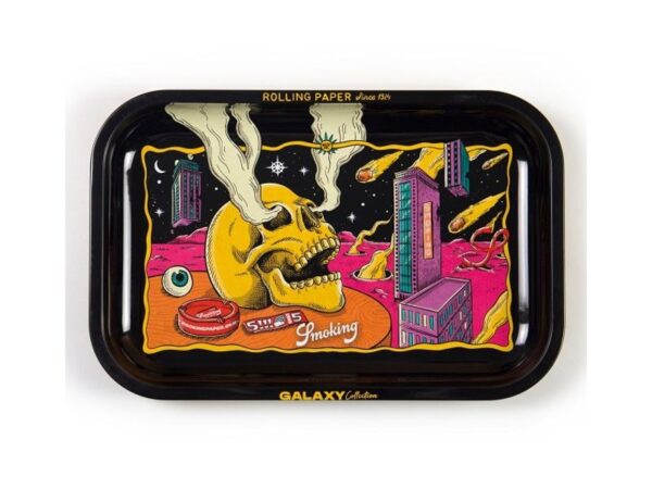 Smoking Rolling Tray Earth Galaxy
